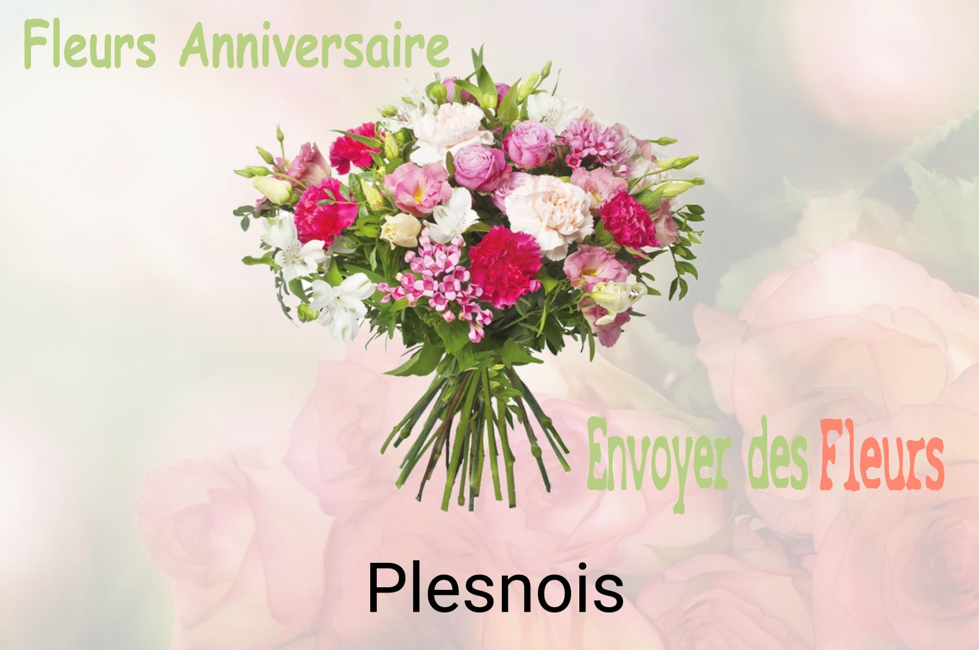 Bouquet de fleurs d’anniversaire livré à Plesnois